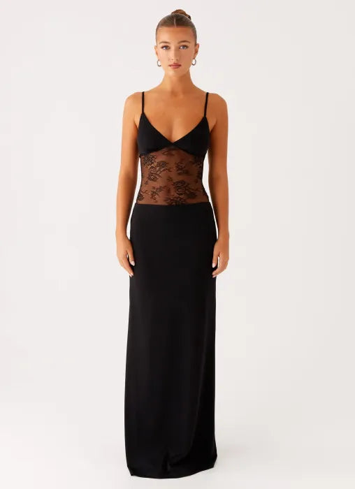 Etherea Lace Column Dress